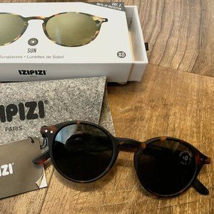 IZIPIZI Sunglasses - #D Round Style Tortoise with